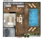 Villa rental Canggu, Bali, #539