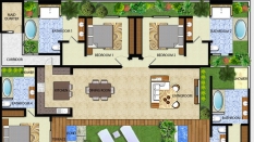 Villa rental Seminyak, Bali, #2278
